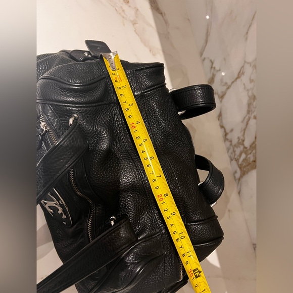 JUST CAVALLI by ROBERTO CAVALLI  BLACK HANDBAG - Picture 2 of 13